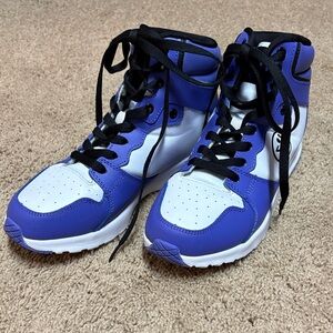 Zumba Fitness Purple and White High-Tops